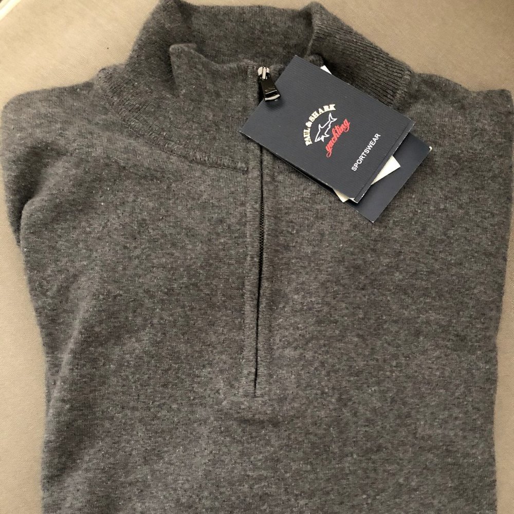 Paul and Shark EcoCashmere Sweater - W/TAGS